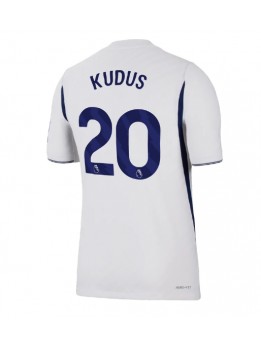 Tottenham Hotspur Mohammed Kudus #20 Replika Hemmakläder 2026-27 Kortärmad